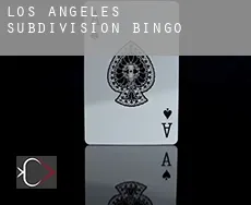 Los Angeles Subdivision  bingo