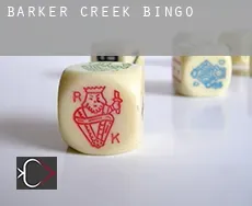 Barker Creek  bingo