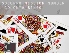 Socorro Mission Number 1 Colonia bingo
