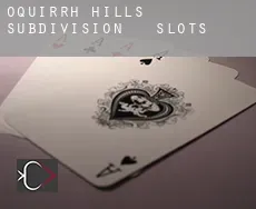 Oquirrh Hills Subdivision 2-4  slots