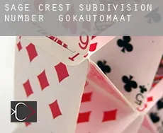Sage Crest Subdivision Number 4  gokautomaat