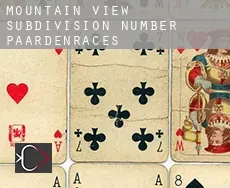 Mountain View Subdivision Number 13  paardenraces