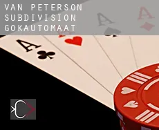 Van Peterson Subdivision  gokautomaat
