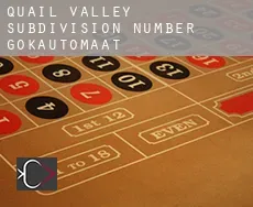 Quail Valley Subdivision Number 3  gokautomaat