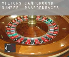 Miltons Campground Number 1  paardenraces