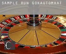 Sample Run  gokautomaat