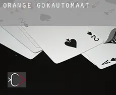 Orange  gokautomaat