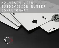 Mountain View Subdivision Number 12 gokautomaat