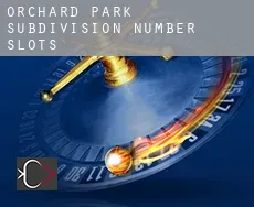 Orchard Park Subdivision Number 3-7 slots