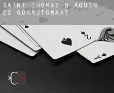 Saint-Thomas-d'Aquin (census area)  gokautomaat